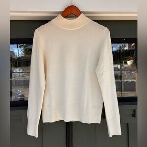 Mock Neck Cashmere Sweater